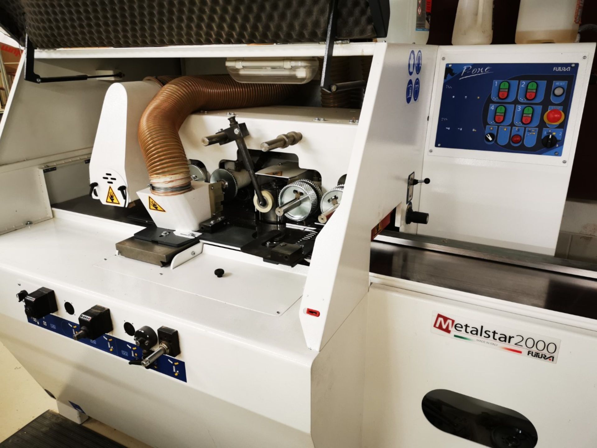 2016 Futura P One 23. 4 Head Planer/Moulder 100% Italian manufactured. - Image 2 of 11