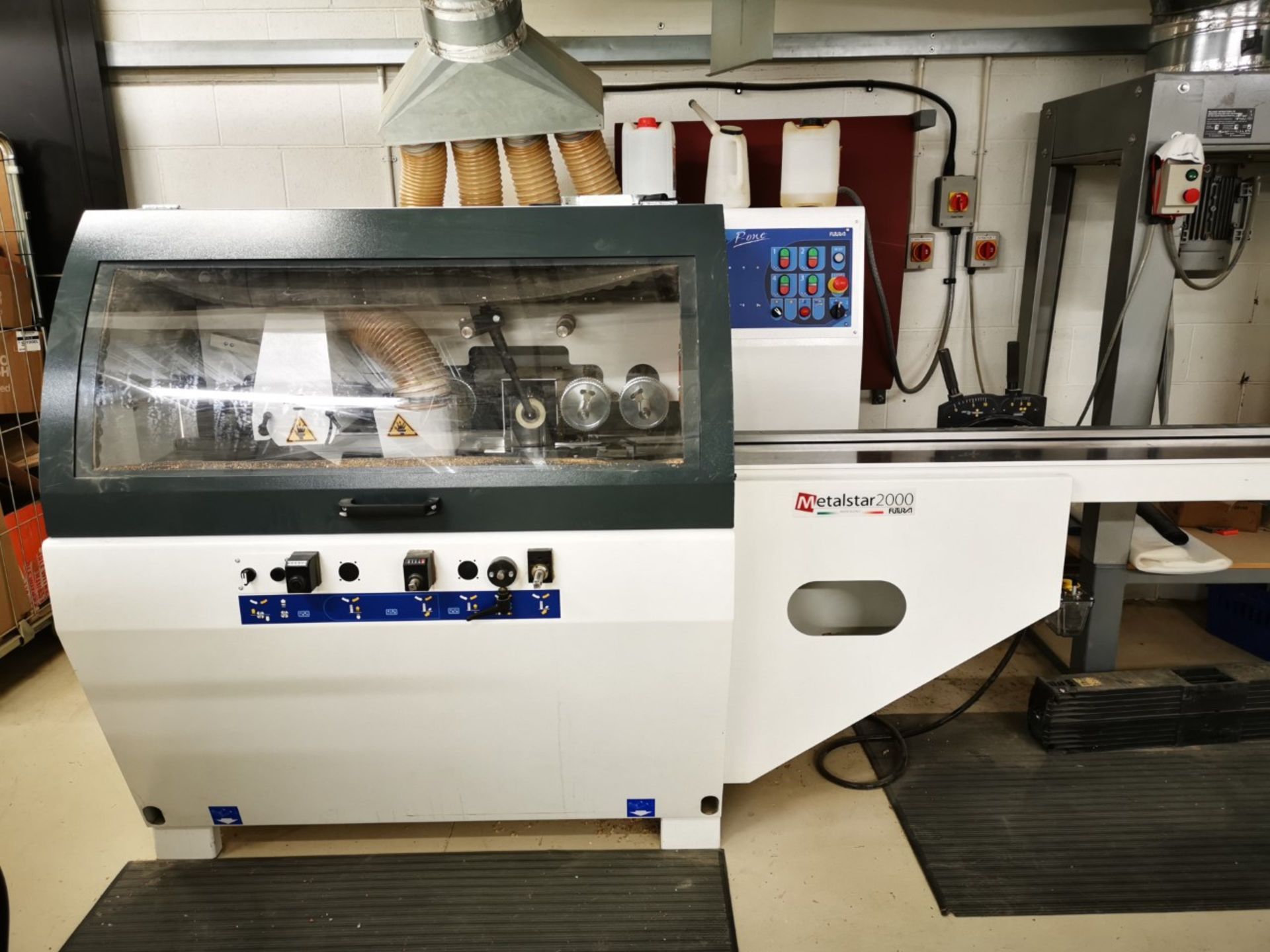 2016 Futura P One 23. 4 Head Planer/Moulder 100% Italian manufactured.