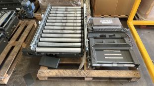 3 x pallets of KNAPP roller parts / system
