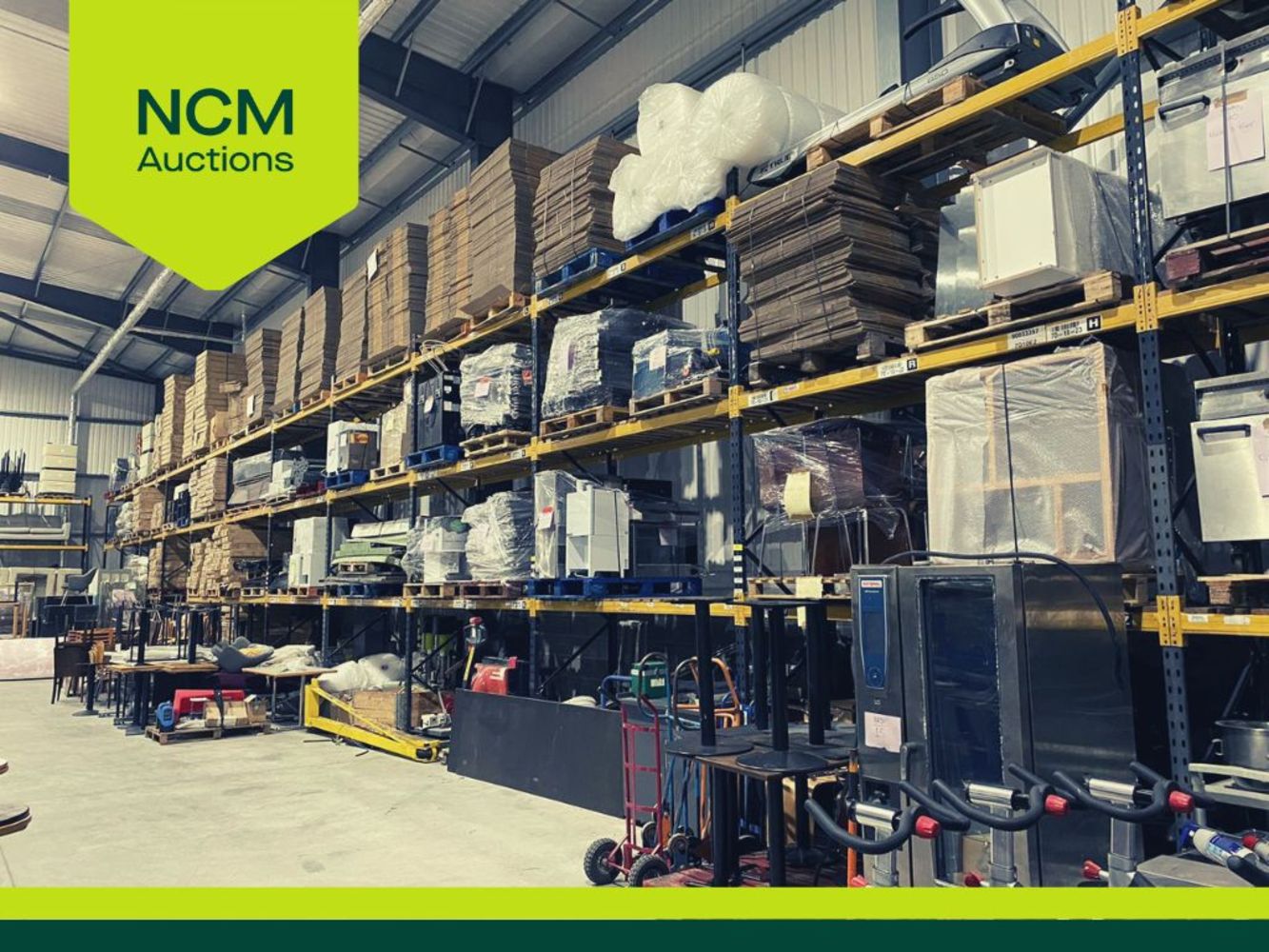 NO RESERVE - Entire Contents Of Premium Retailer HQ - To Include Warehouse Racking, Conveyor, Pallet Trucks & Much More!!!