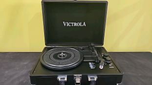 VICTROLA JOURNEY AND RECORD PLAYER