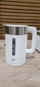 EGL VOGUE KETTLE AND 2 SLICE TOASTER-WHT