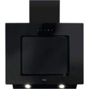 Angled Chimney Cooker Hood with Touch Controls – Black