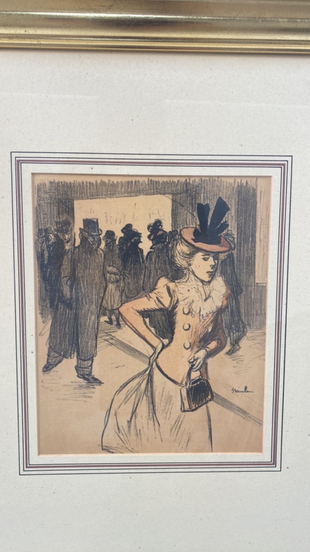 Series of Theophilis Steinlen Prints - Bild 12 aus 44