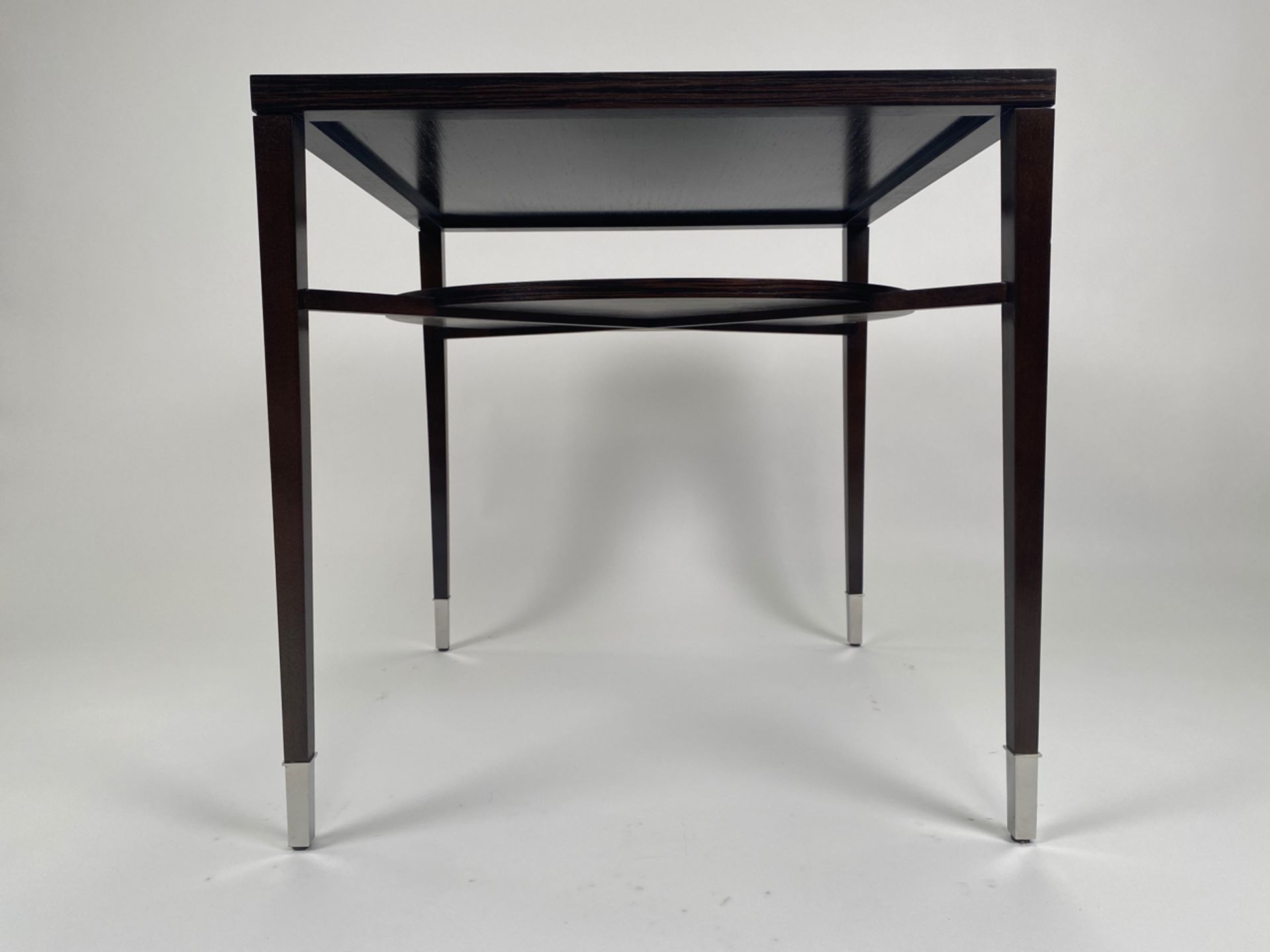 DECCA Modern Mahogany Side Table - Bild 2 aus 7