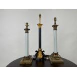 Trio of Decorative Table Lamps