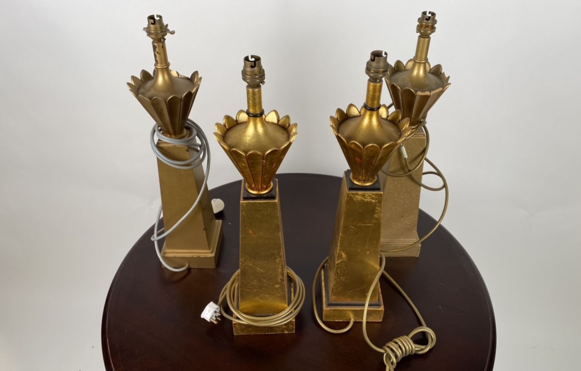 Set of 5 Art Deco Style Table Lamps - Image 6 of 7