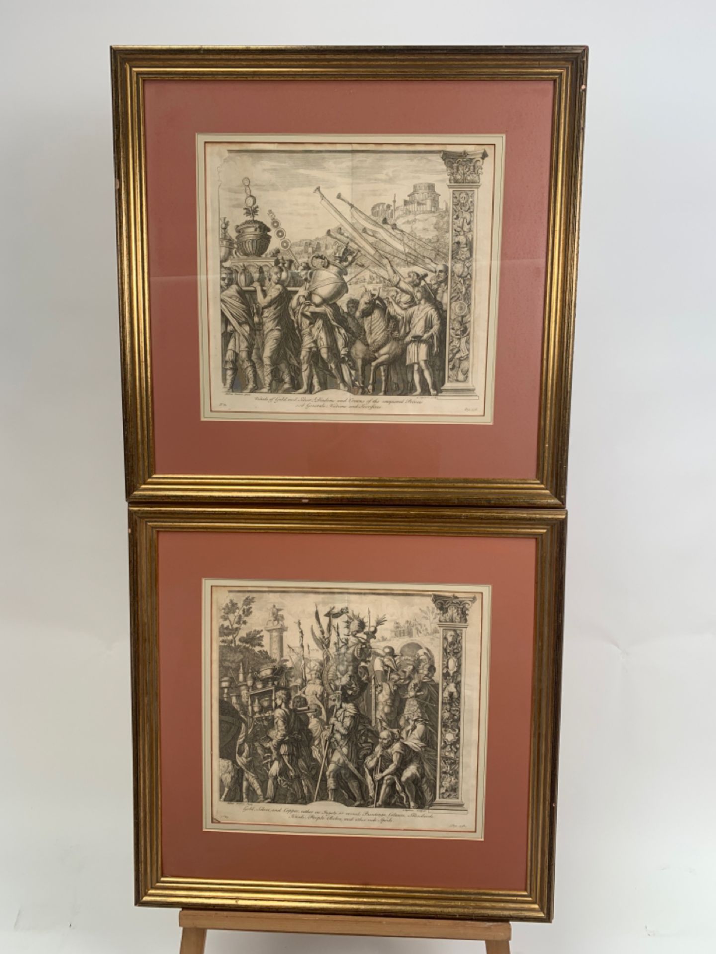 Set of 3 Lithograph Roman Themed Prints - Bild 3 aus 7