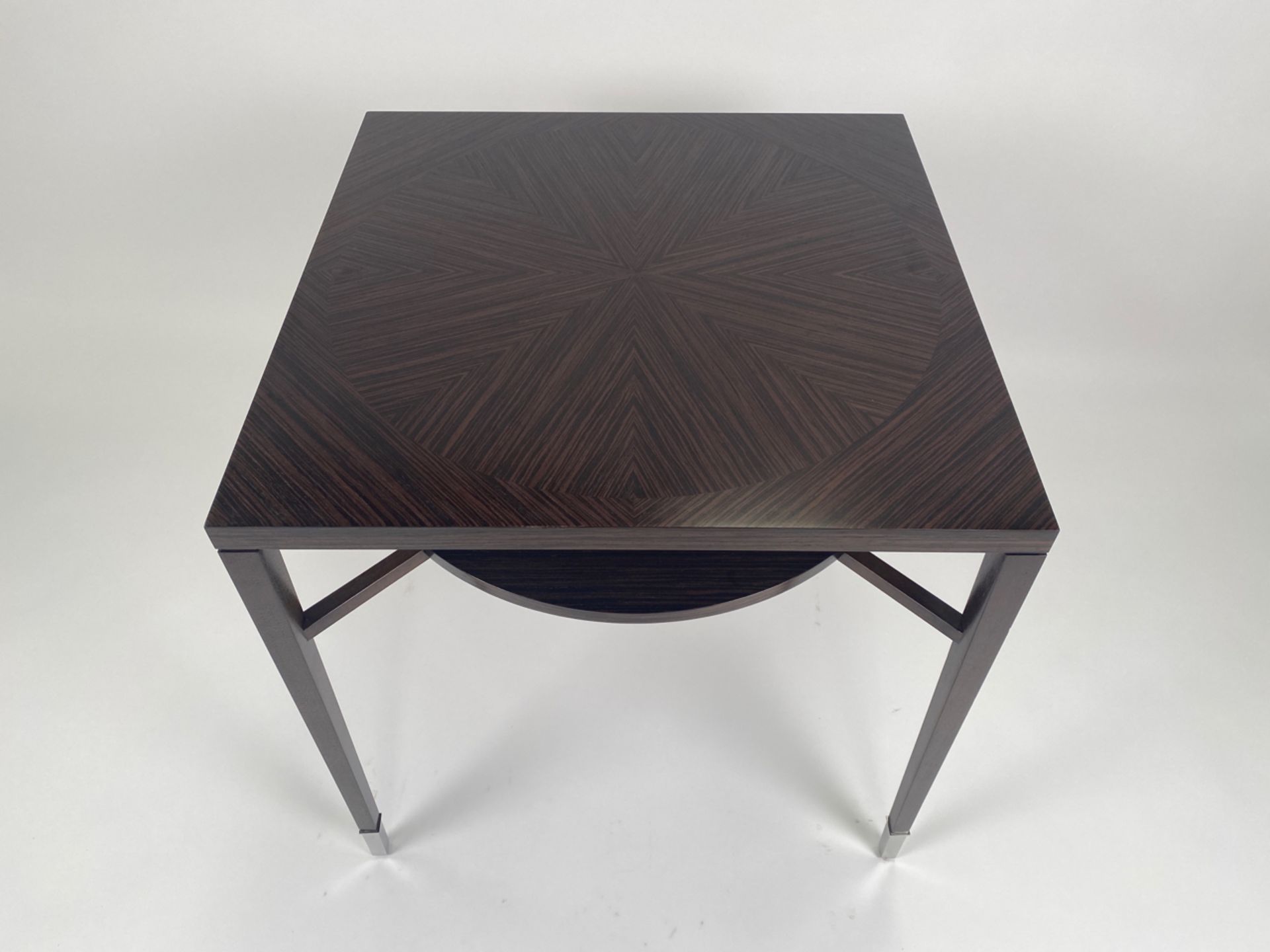 DECCA Modern Mahogany Side Table - Bild 3 aus 7