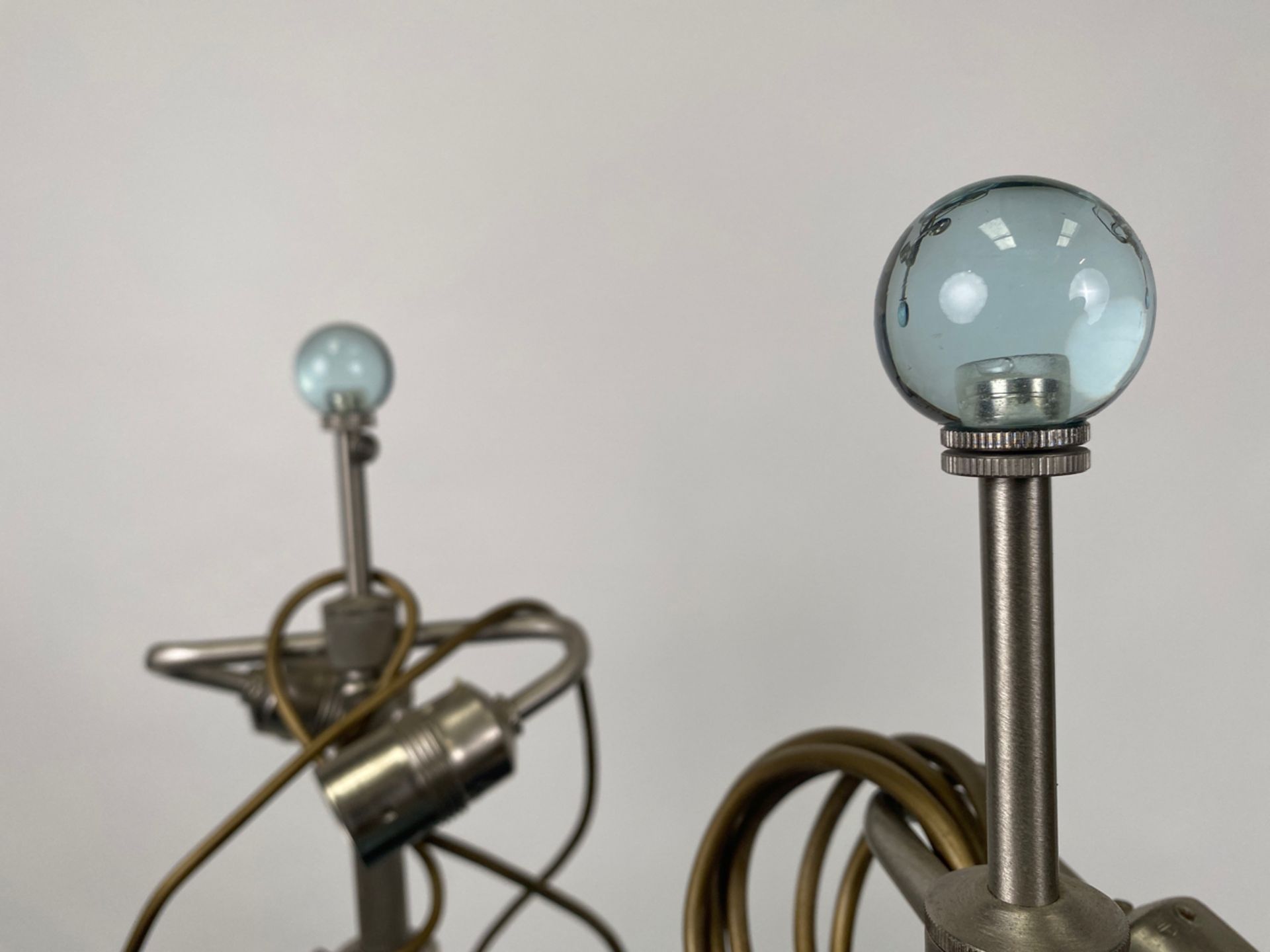 Trio of Donghia Glass Table Lamps - Image 5 of 10