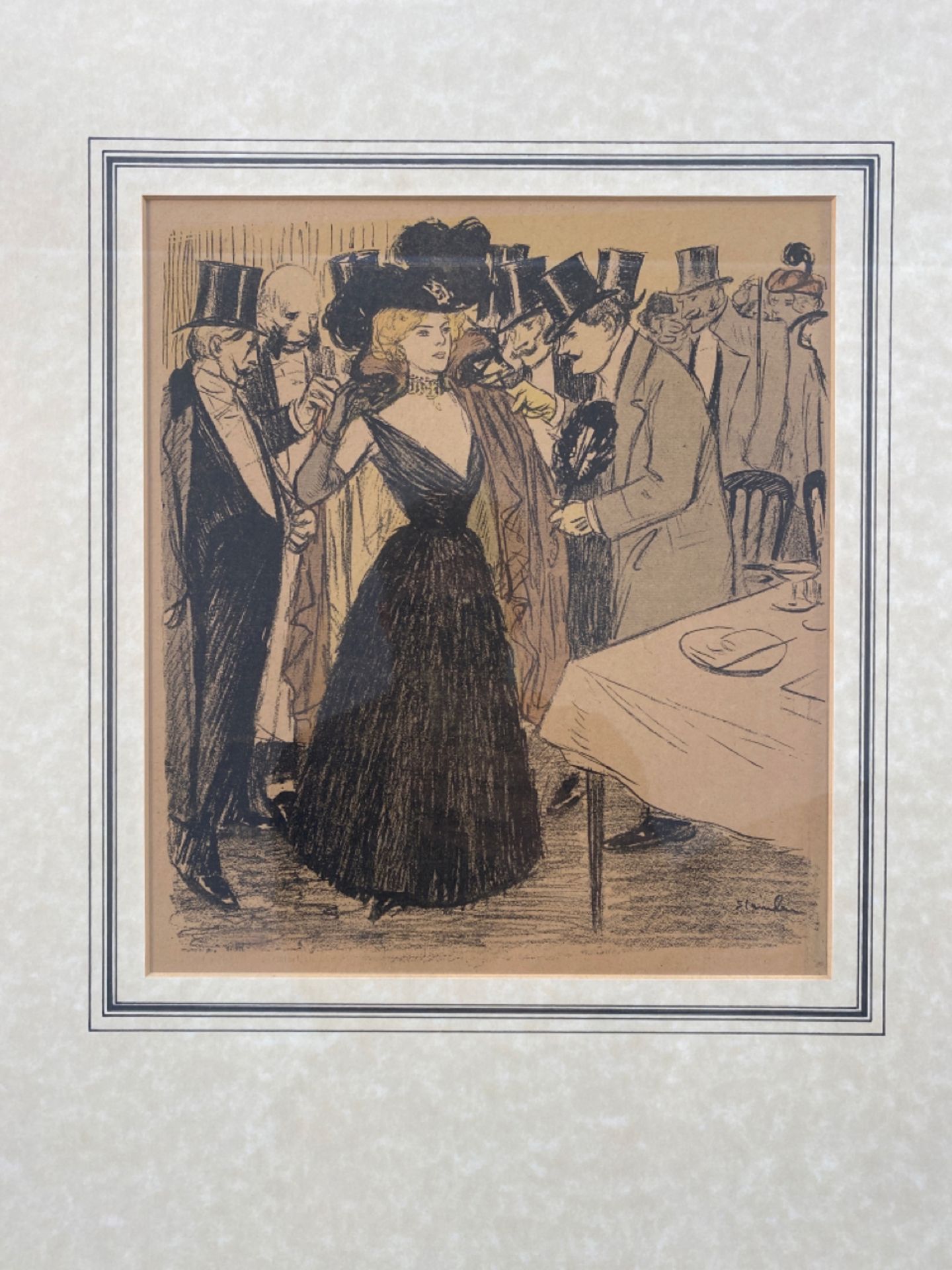 Series of Theophilis Steinlen Prints - Bild 42 aus 44