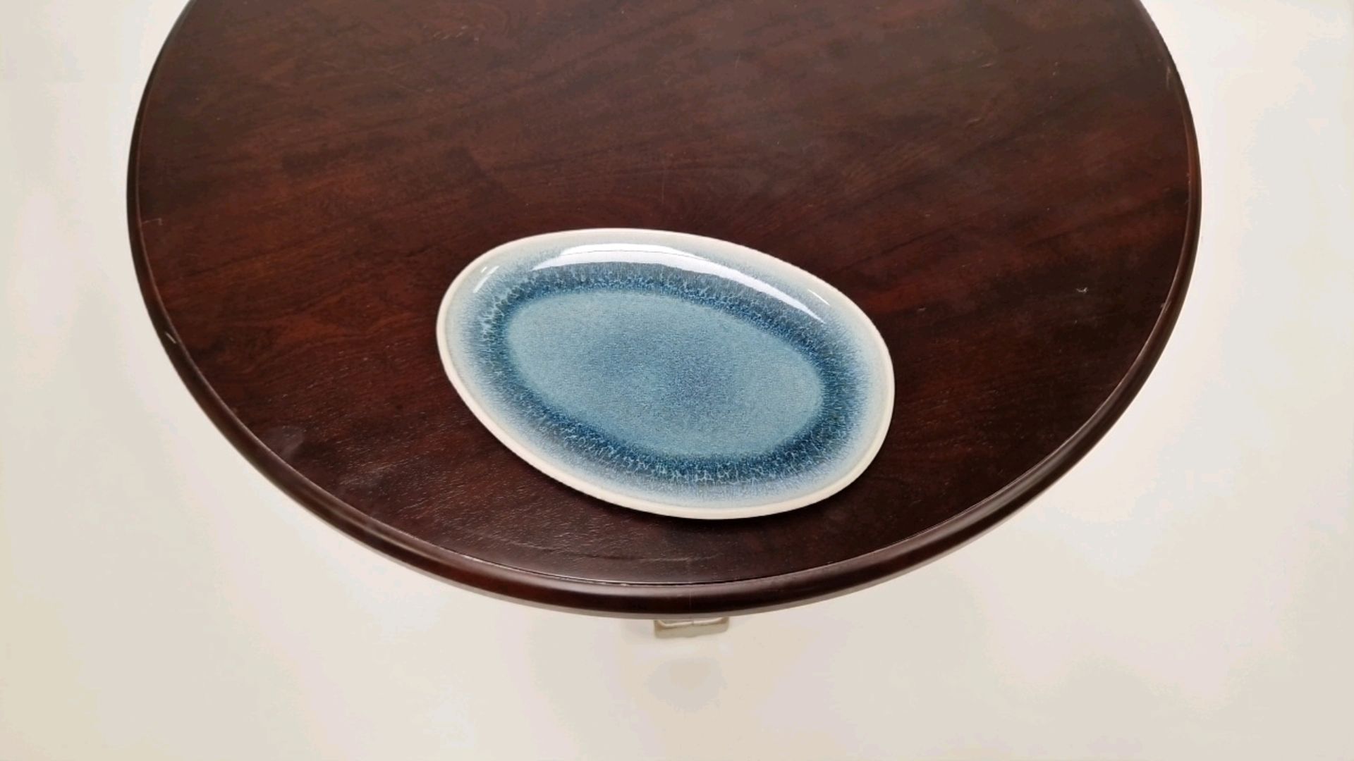 Rosenthal Junto Aquamarine Plate - Image 5 of 7