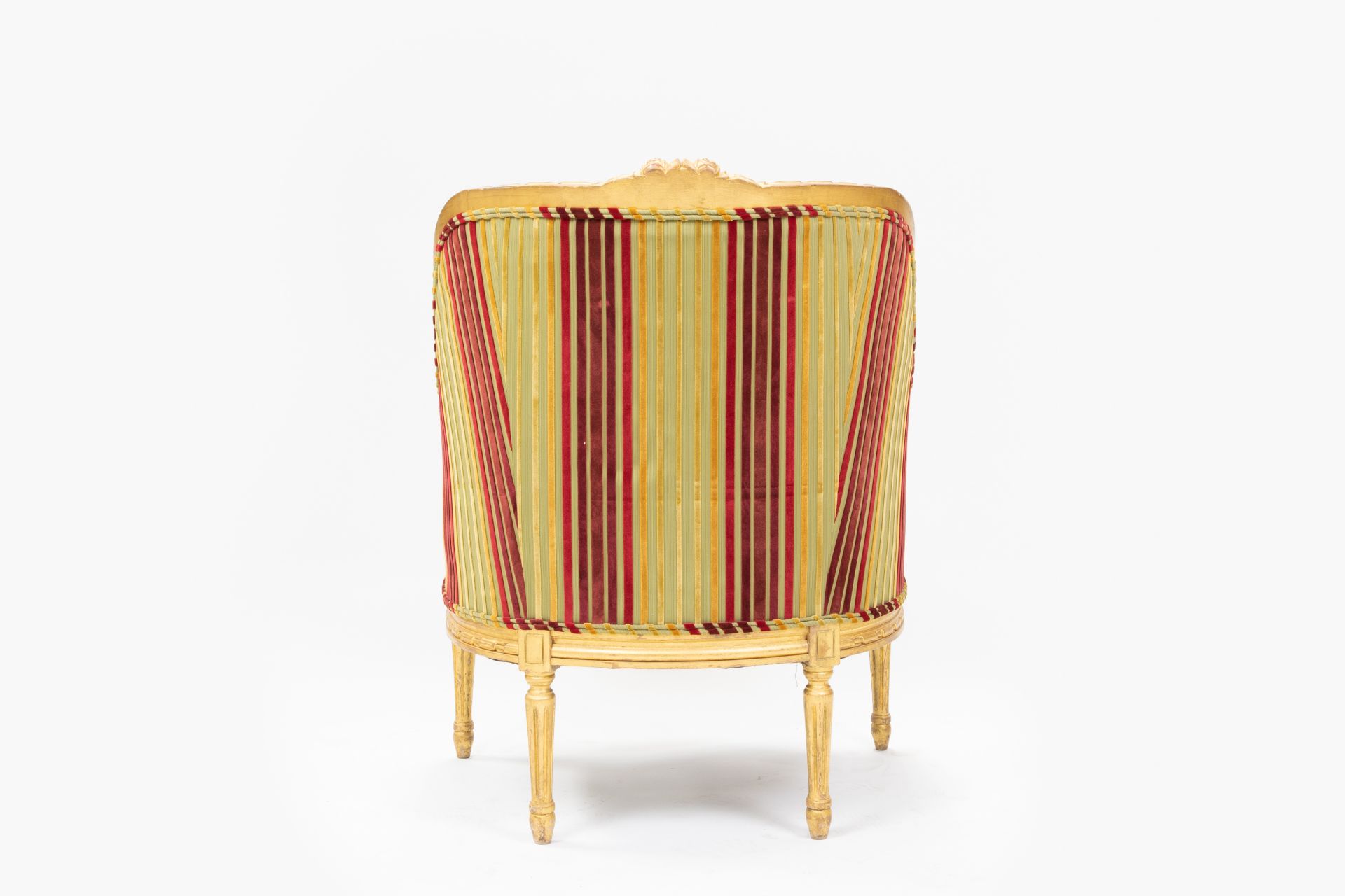 French Royal Armchair Louis XVI Style - Image 5 of 5