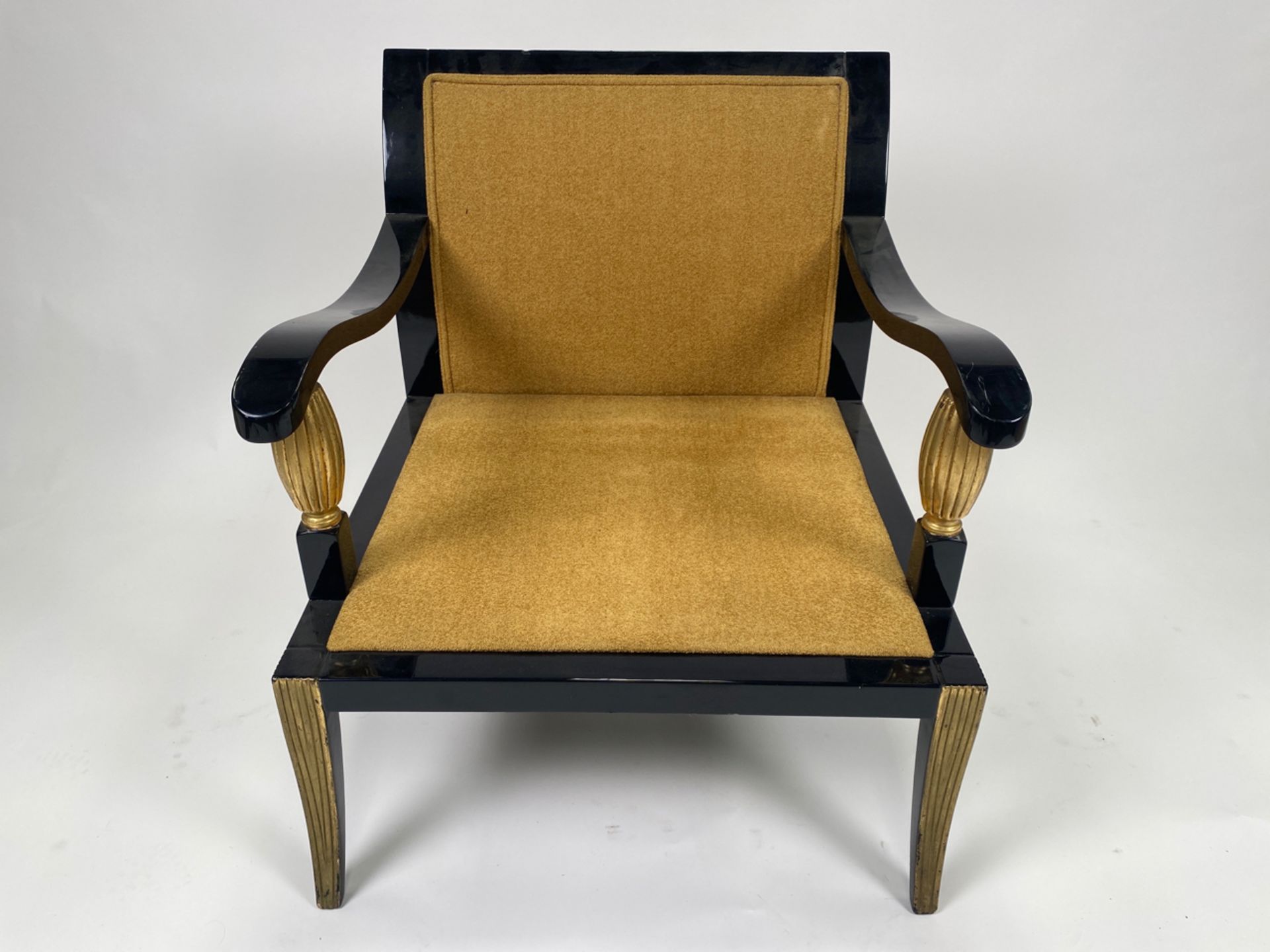 Pair of French Regency Style Lounge Chairs - Bild 9 aus 9