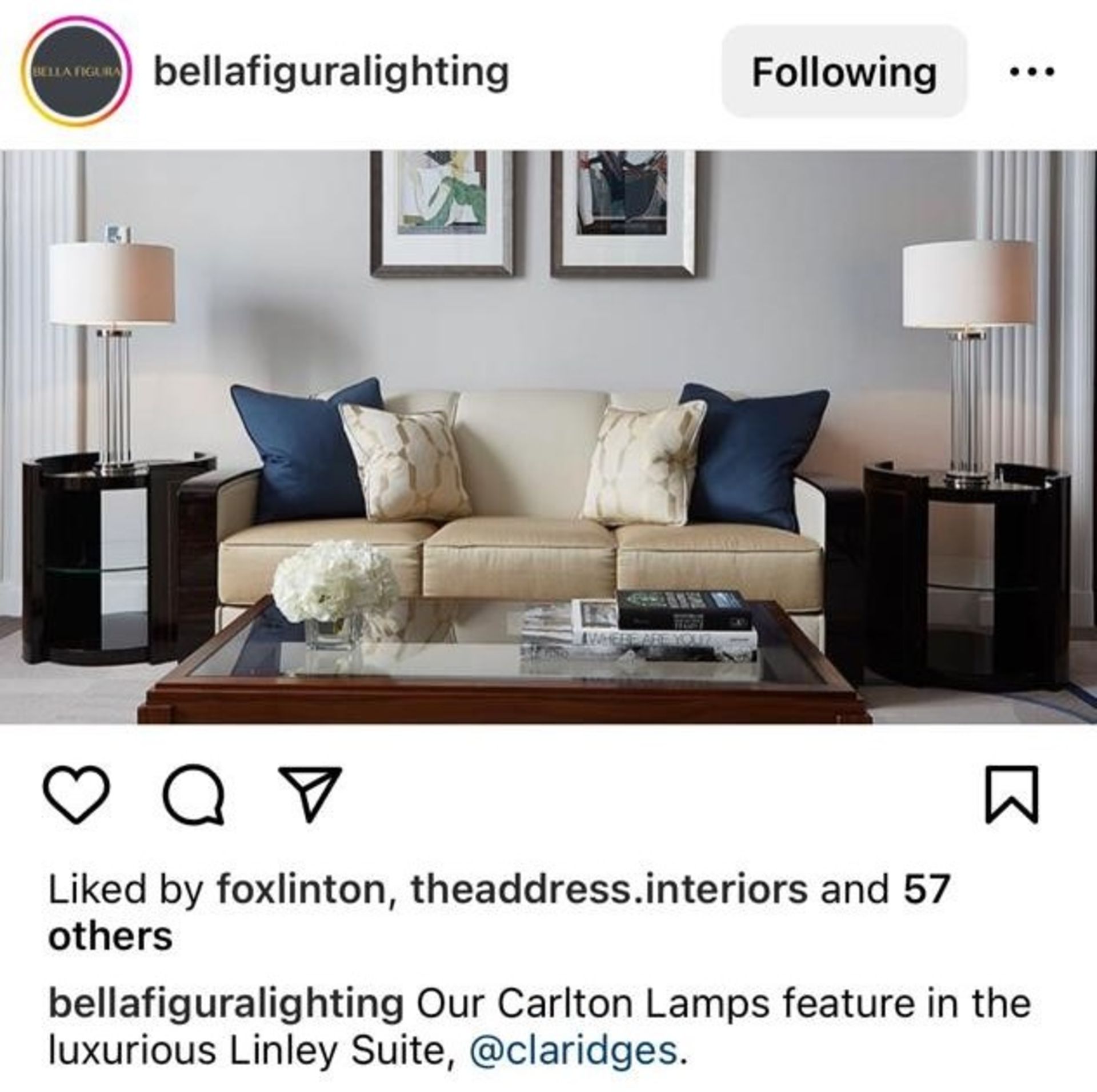 Set of 4 Bella Figura Table Lamps - Bild 7 aus 7