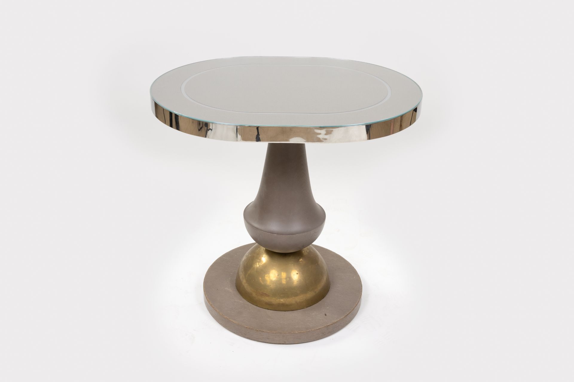 Solid Wood Display Table Glass Top - Bild 3 aus 4