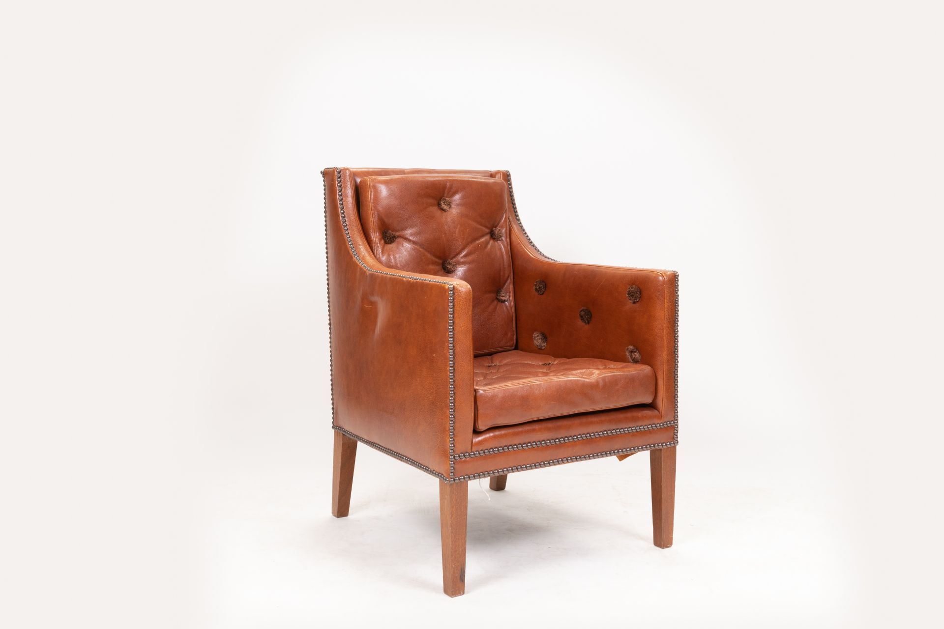 David Linley Lord Nelson Armchair - Image 3 of 9