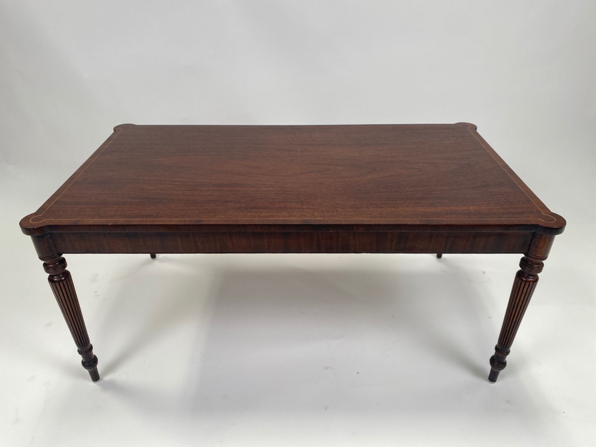 Continental Mahogany Coffee Table - Image 3 of 5