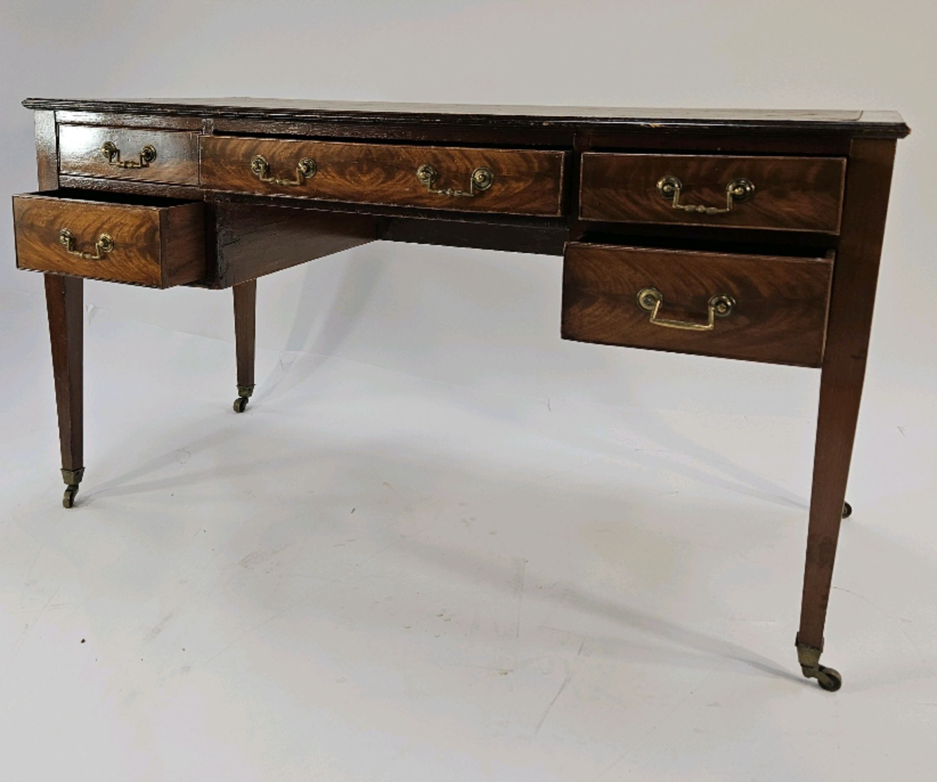 Edwardian Writing Desk - Image 4 of 5