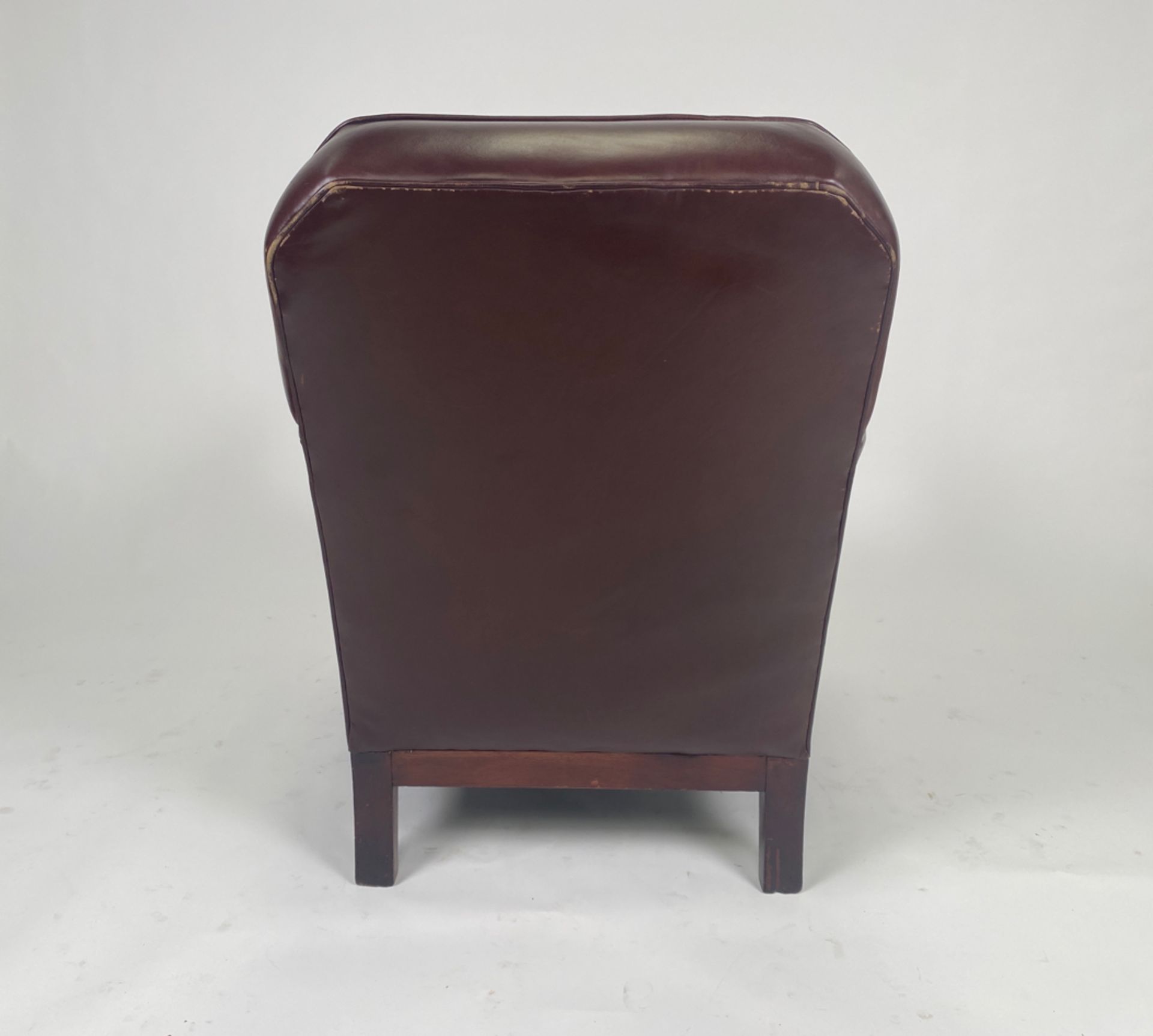 Pair of Leather Club Chairs - Image 5 of 7