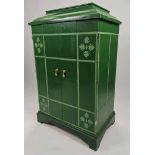 Vintage Green Cabinet