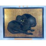 Original Artwork - Pair of Black Panthers