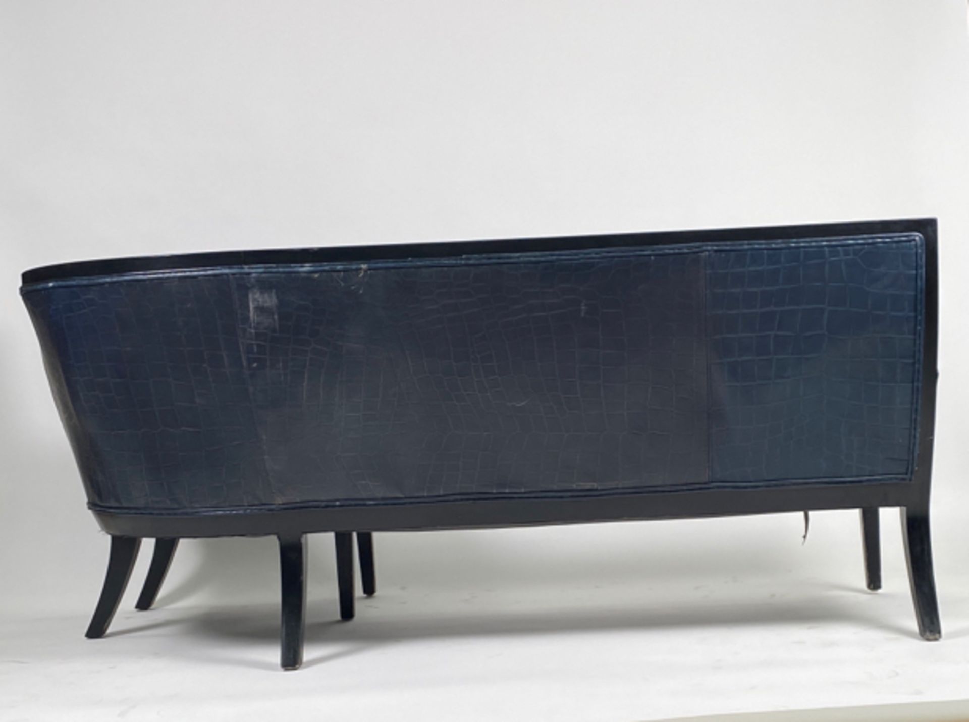 Iconic Berkeley Blue Bar Corner Sofa Commissioned by David Collins - Image 7 of 7