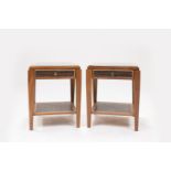 Bespoke Pair of David Linley Side Table for Claridge's