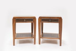 Bespoke Pair of David Linley Side Table for Claridge's