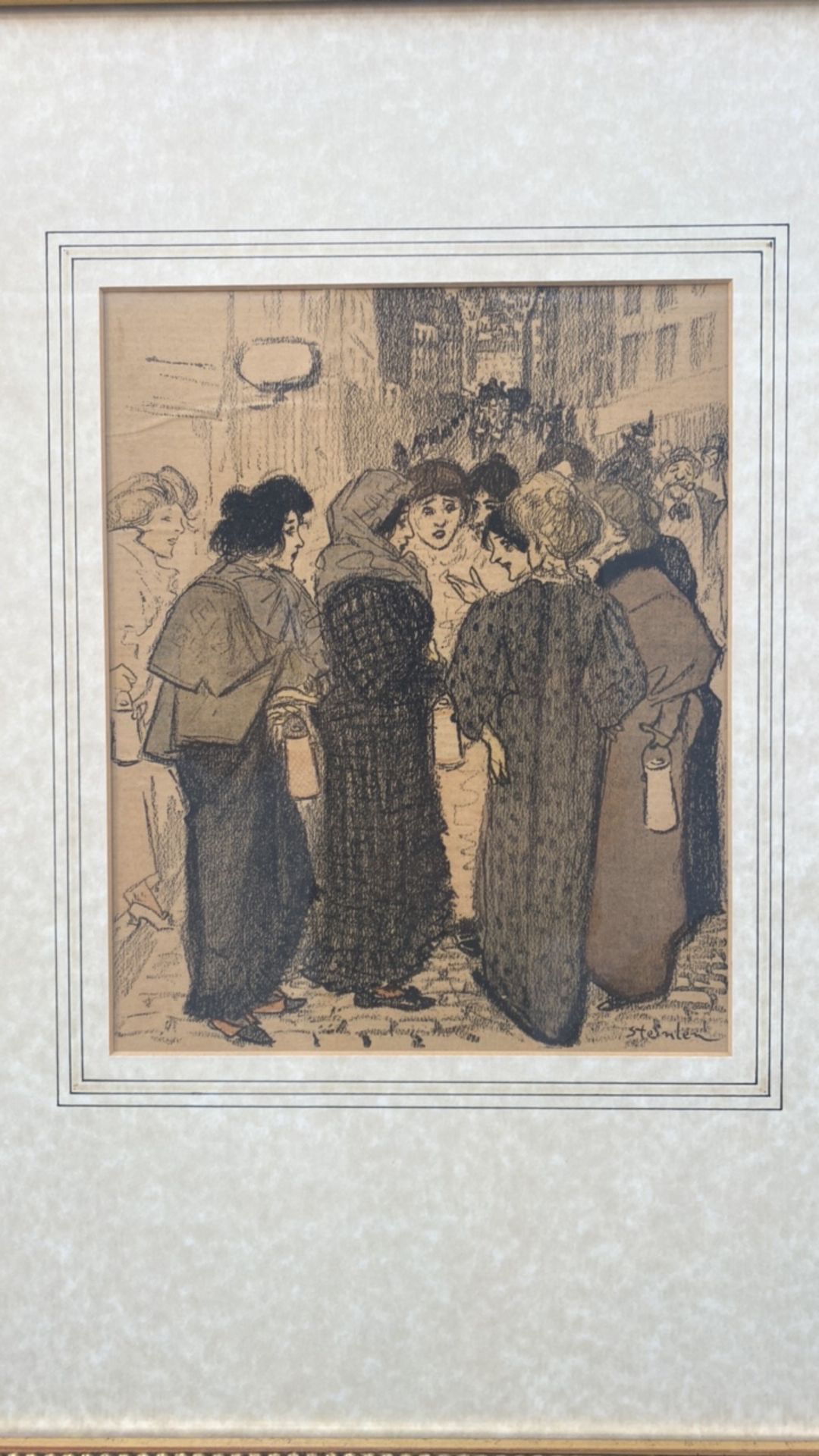 Series of Theophilis Steinlen Prints - Bild 32 aus 44