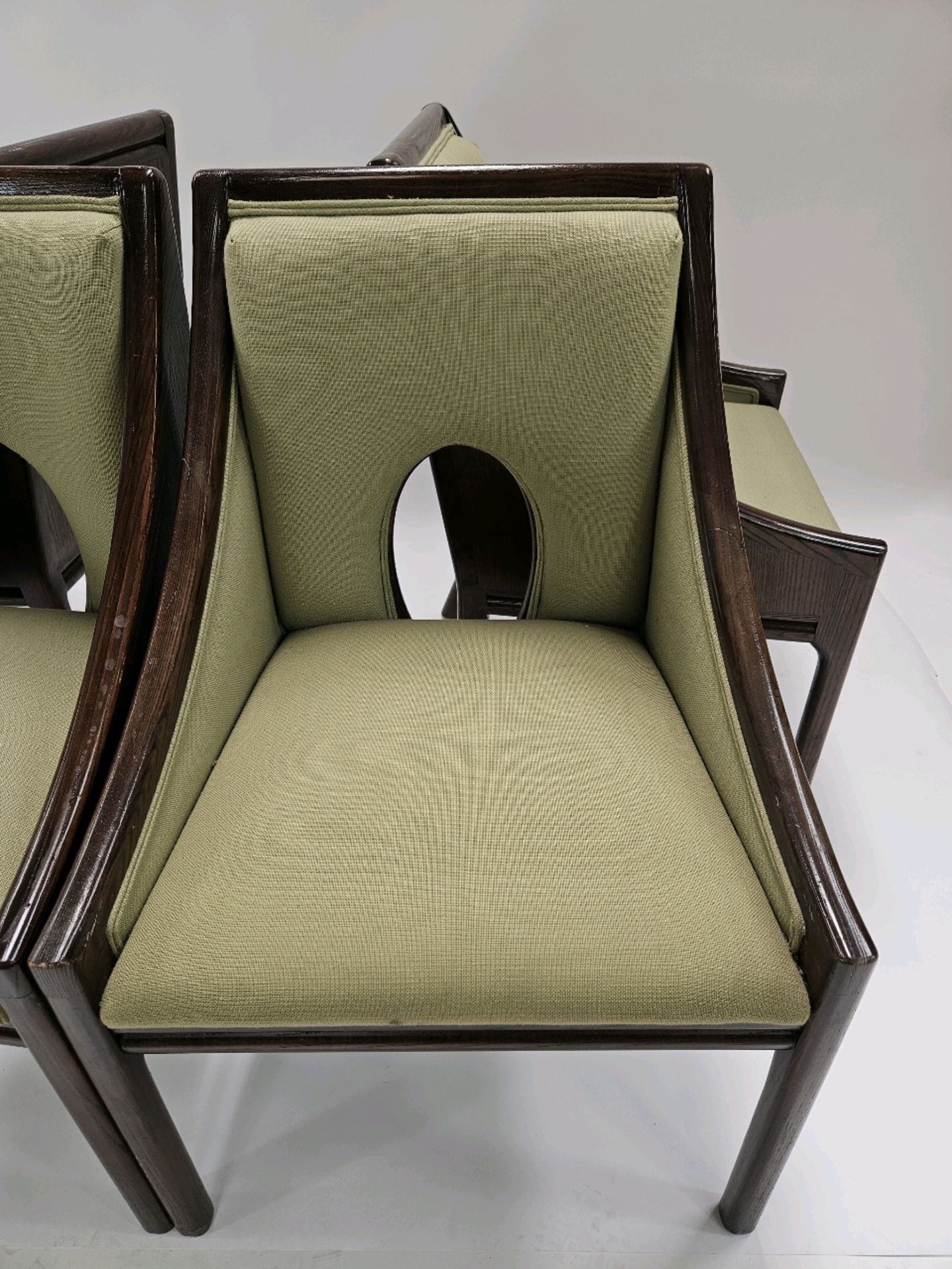 Set of 4 Mid-Century Walnut Dining Chair - Bild 3 aus 7