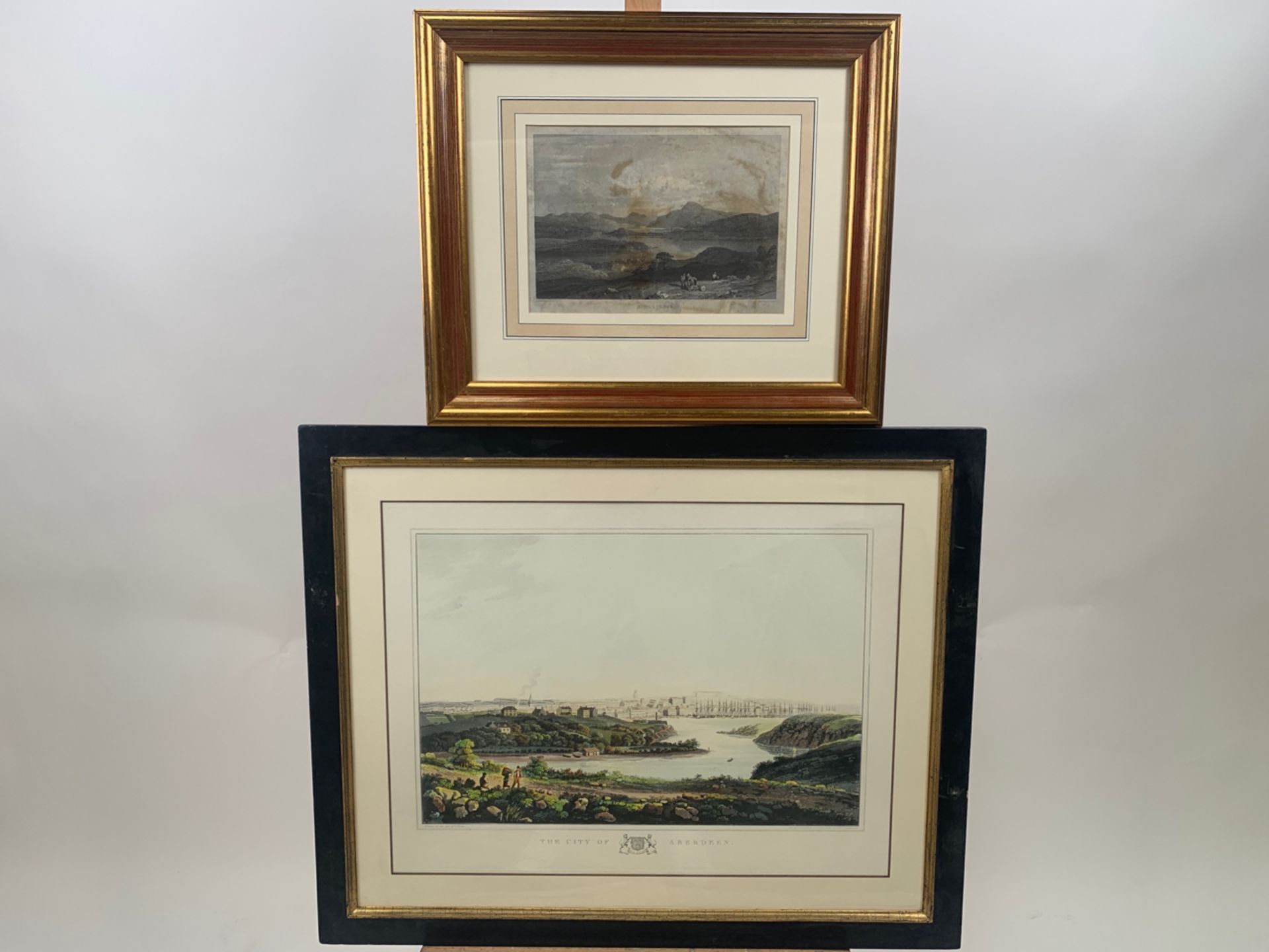 Pair of British River Scene Prints