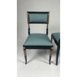 Pair of Wooden Upholstered Chairs