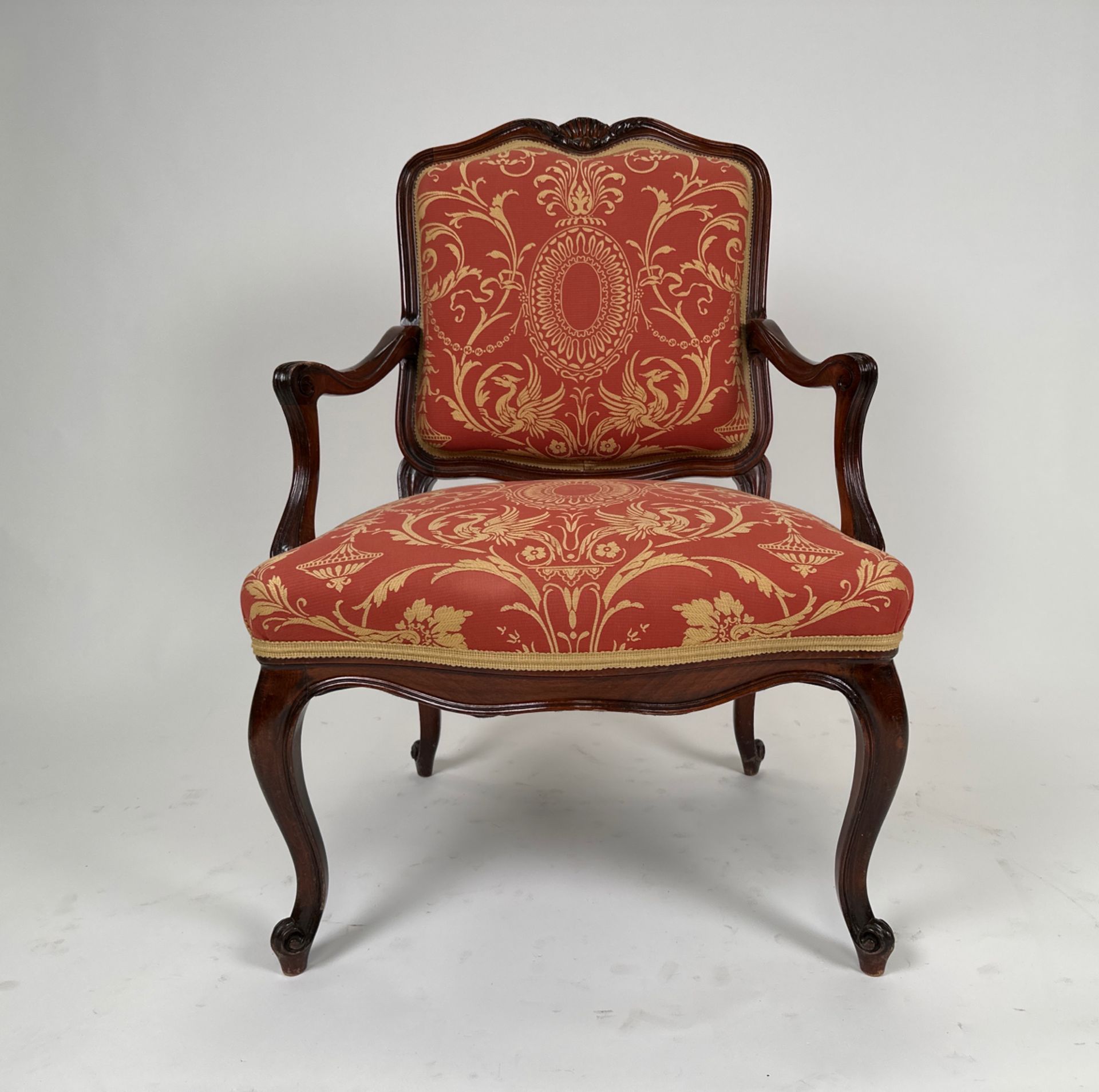 French Louie XV Style Armchair - Image 2 of 2