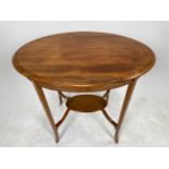 Edwardian Inlaid Side Table Property of the Savoy Group