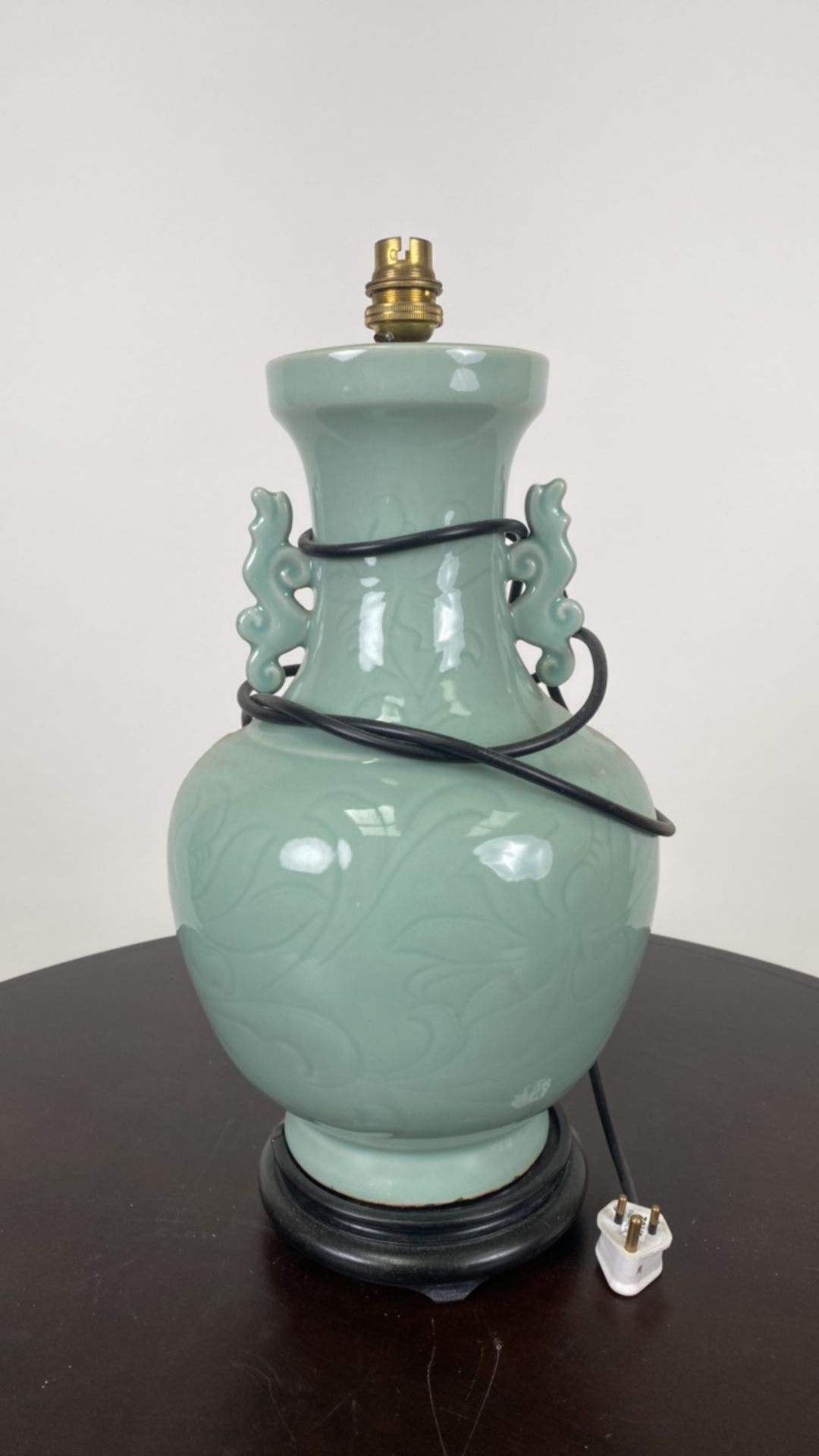 Mixed Set of Ceramic Vase Table Lamps - Bild 4 aus 6