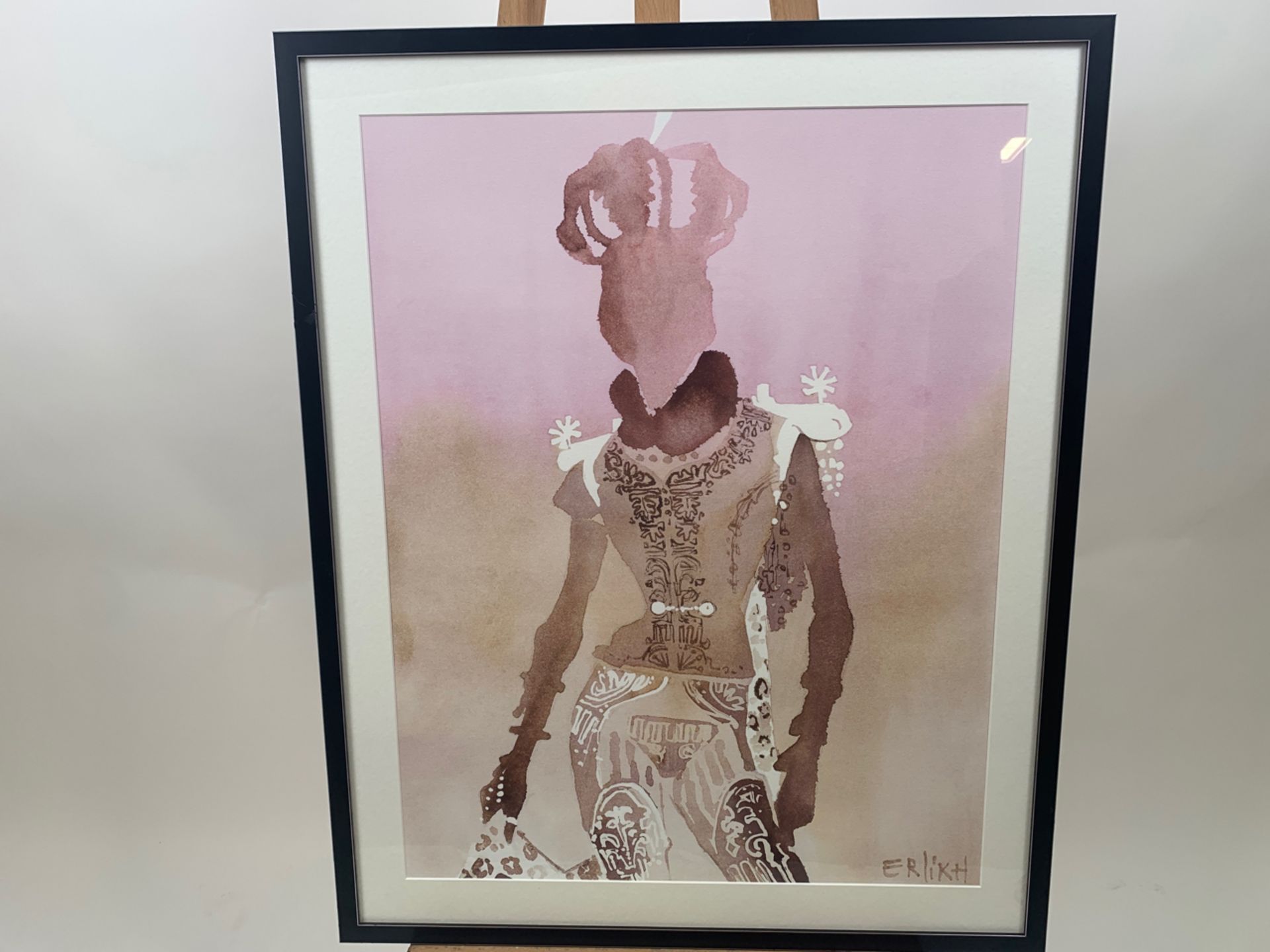 Set of 2 Fashion Orientated Watercolour Prints - Image 3 of 6