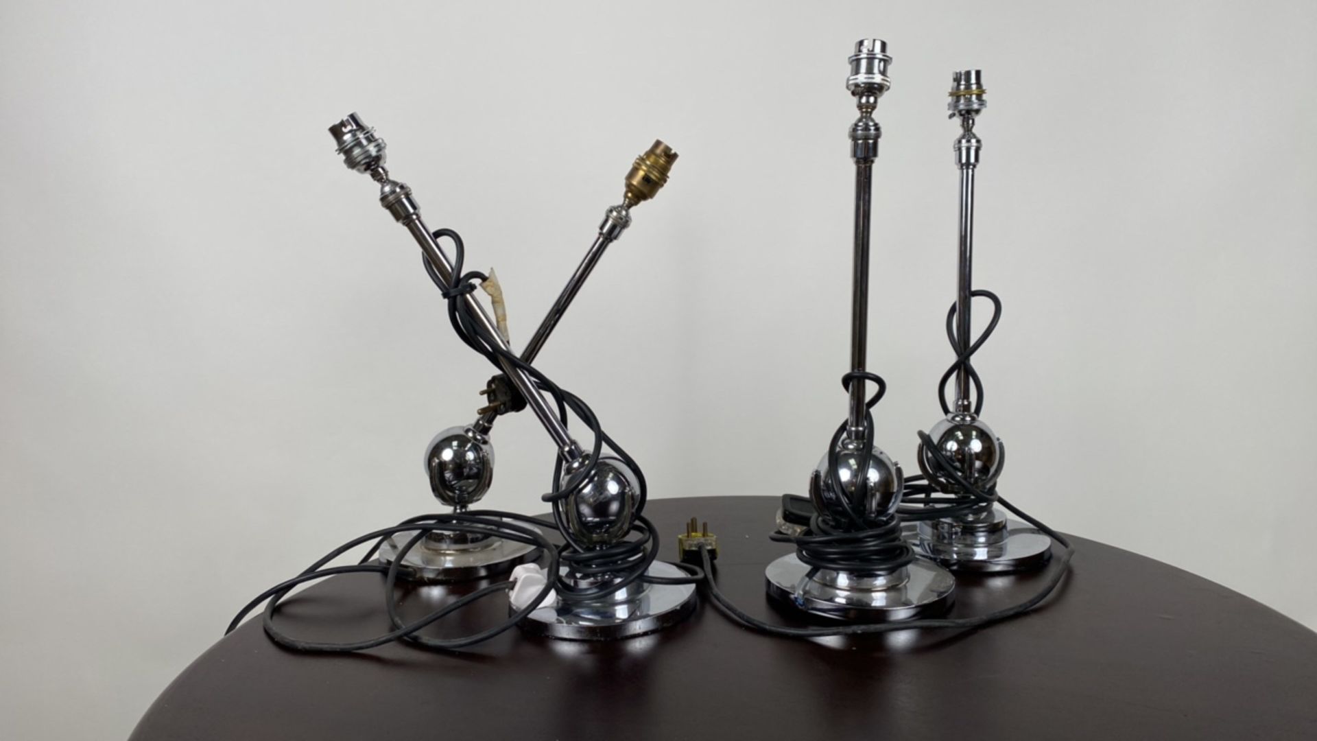 Set of 4 Adjustable Table Lamps - Image 3 of 5