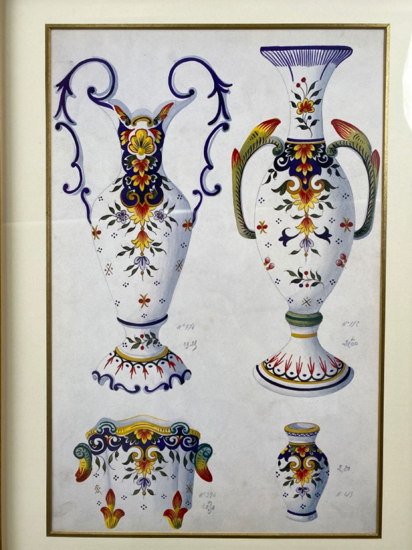 Mixed Set of Ceramic Vases - Image 2 of 7