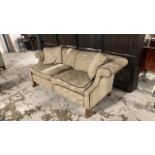 Two seater sofa with two scatter cushions