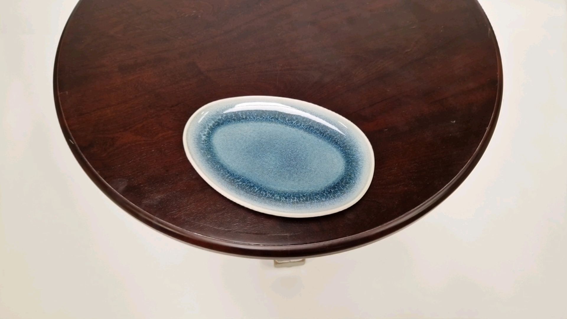 Rosenthal Junto Aquamarine Plate - Image 4 of 5