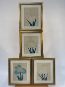 Set of 4 Japanese Prints