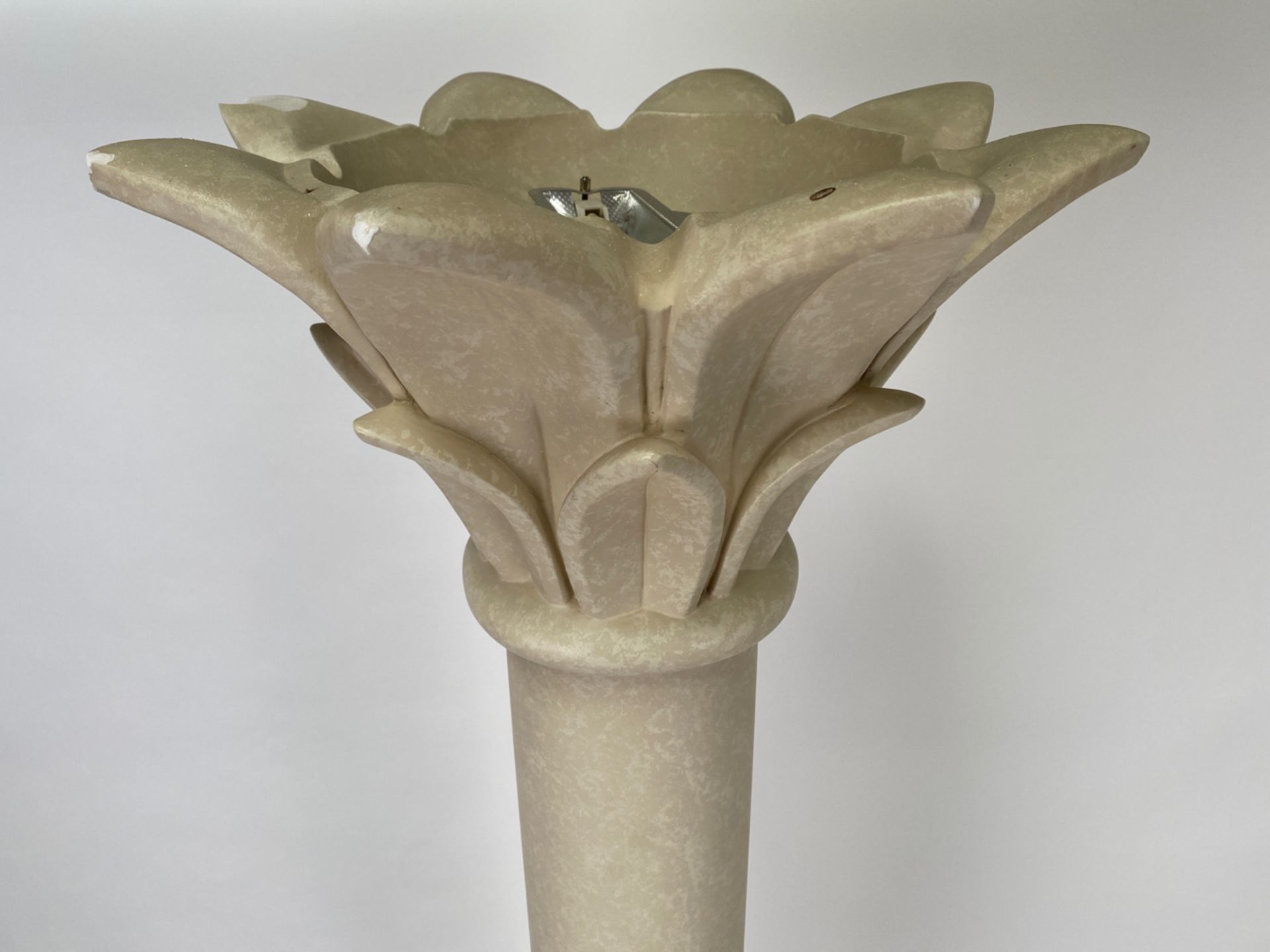 Fibreglass Column Floor Lamp - Image 2 of 4