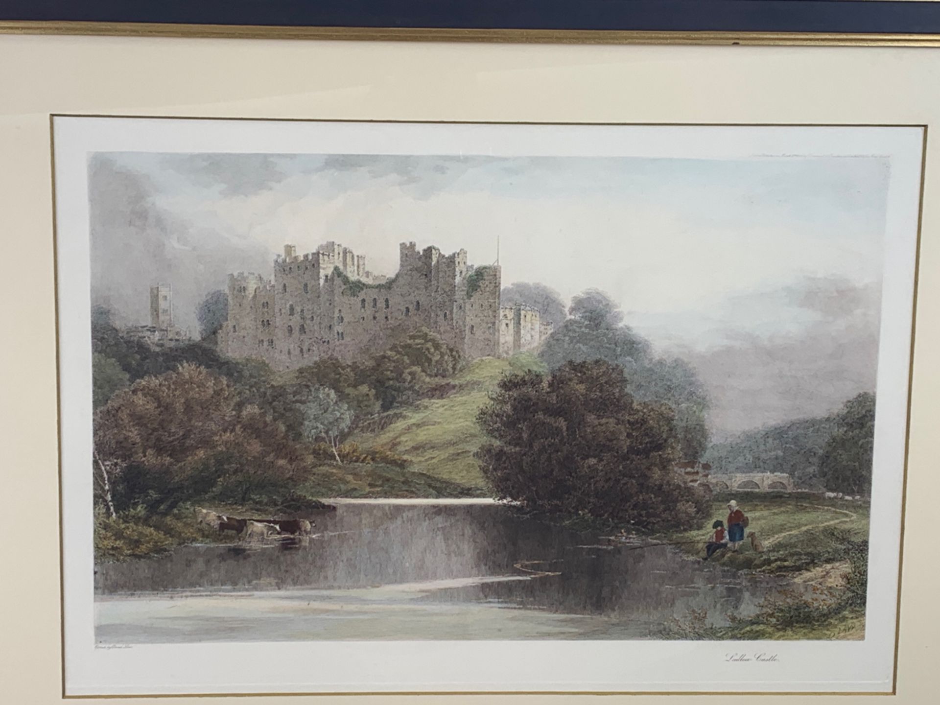 Pair of British Castle Themed Prints - Image 2 of 6