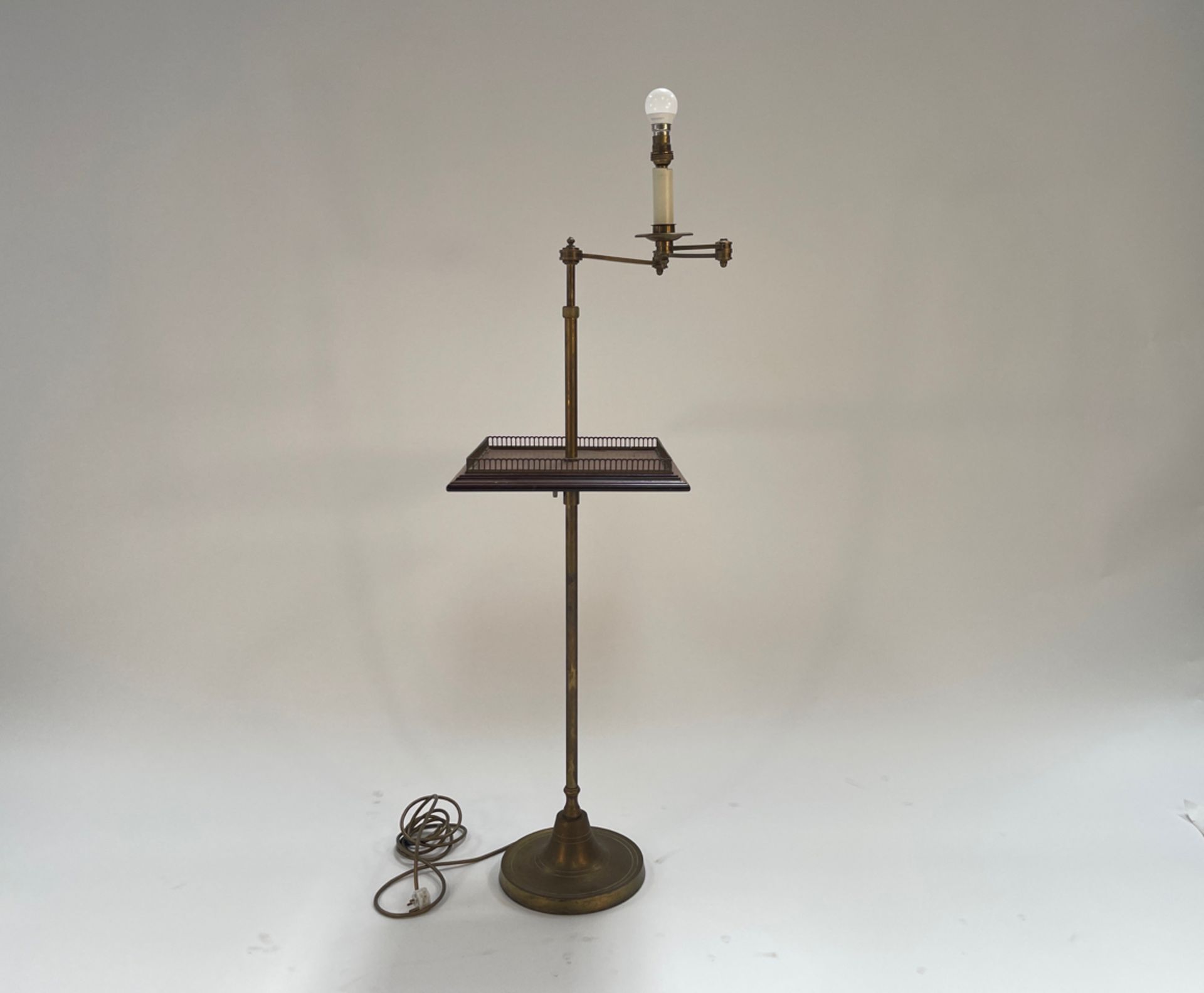 Brass Floor and Table Lamp