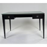 Desk Table with Glass Top