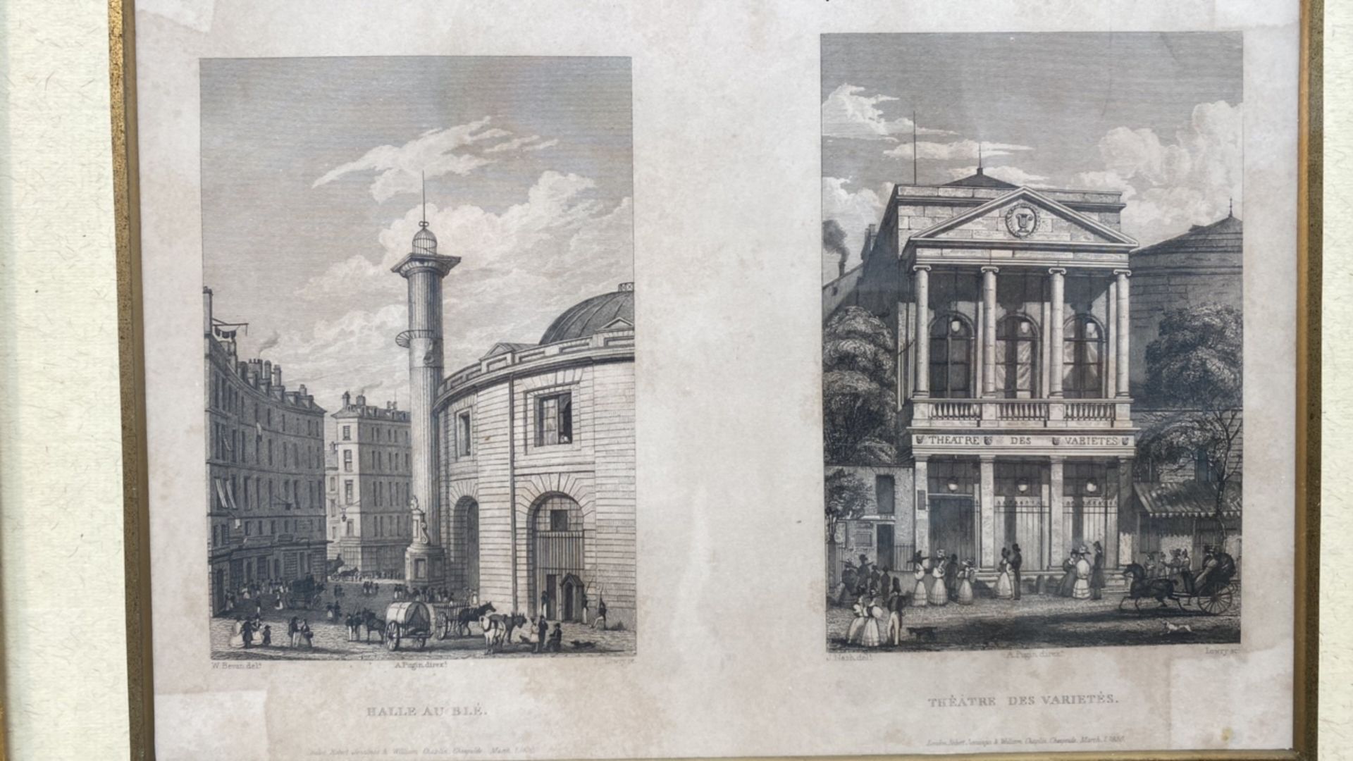 Set of 4 French Lithography Prints - Image 4 of 7