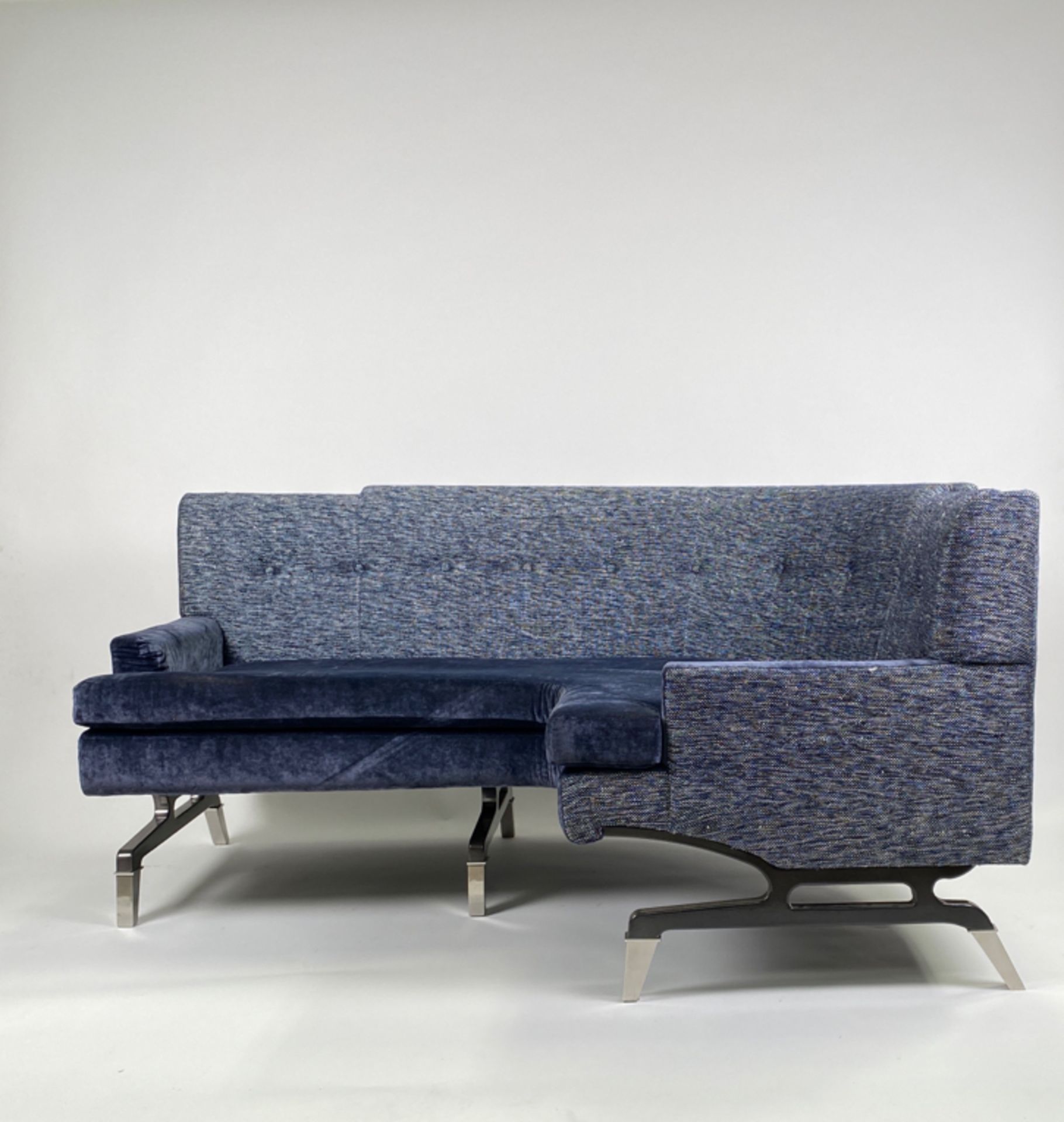 Bespoke Ben Whistler Sofa Made for The Berkeley Blue Bar