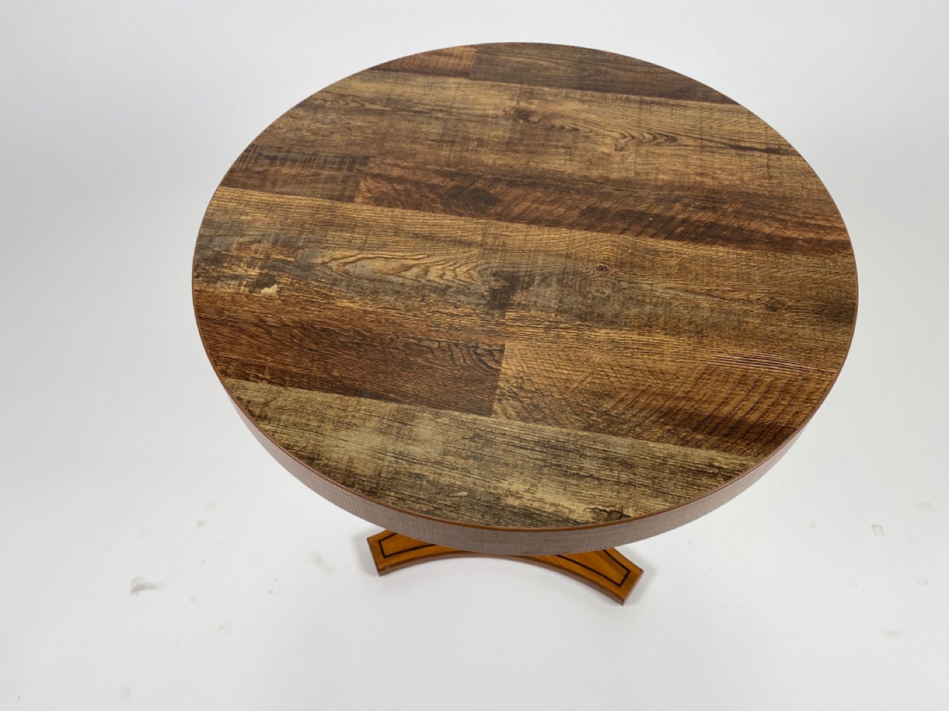 Bolero Walnut Pedestal Table - Image 2 of 4