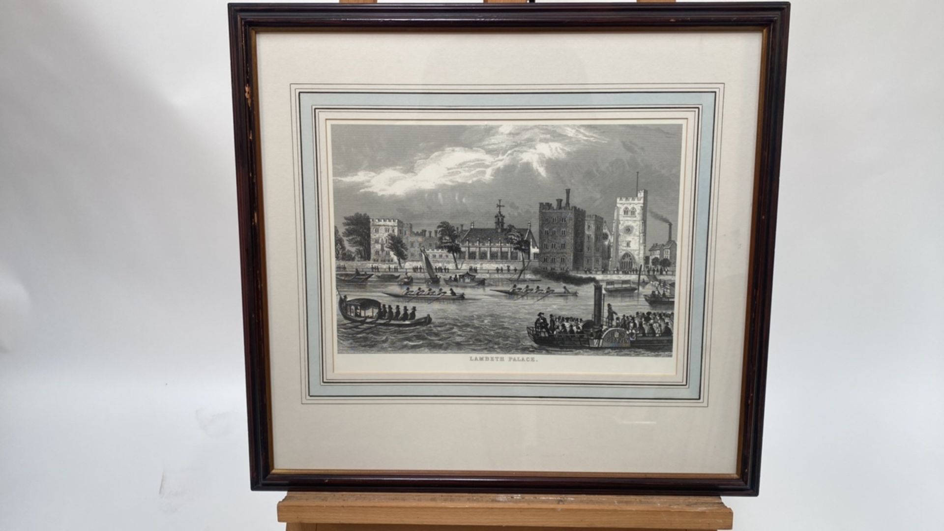 Set of 3 English Estate Lithographs - Image 6 of 7